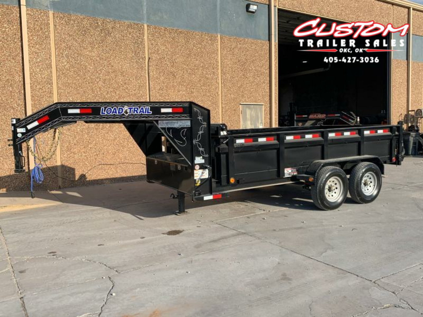 New 14 X 83 TANDEM AXLE GOOSENECK DUMP RENTAL