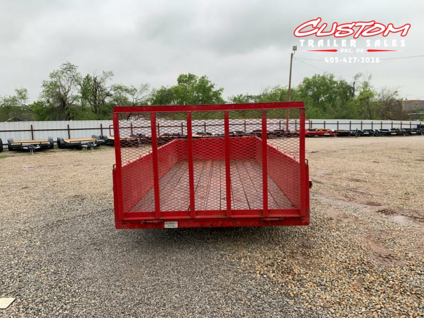 Used 16' X 83" TANDEM AXLE UTILITY TRAILER RENTAL