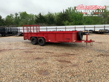 Used 16' X 83  TANDEM AXLE UTILITY TRAILER RENTAL