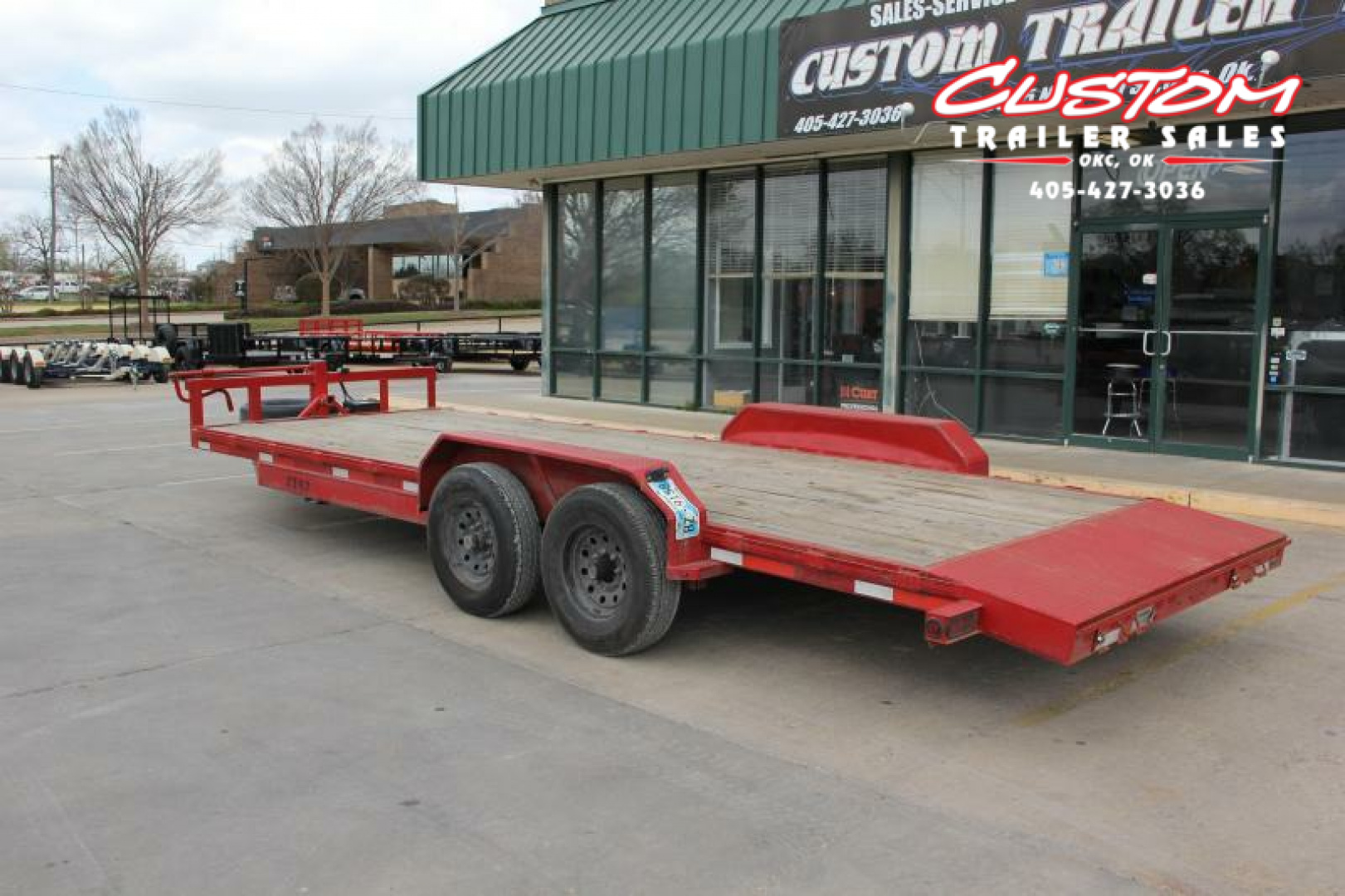 Used 22' X 83" TANDEM AXLE CAR HAULER RENTAL