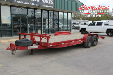Used 22' X 83  TANDEM AXLE CAR HAULER RENTAL