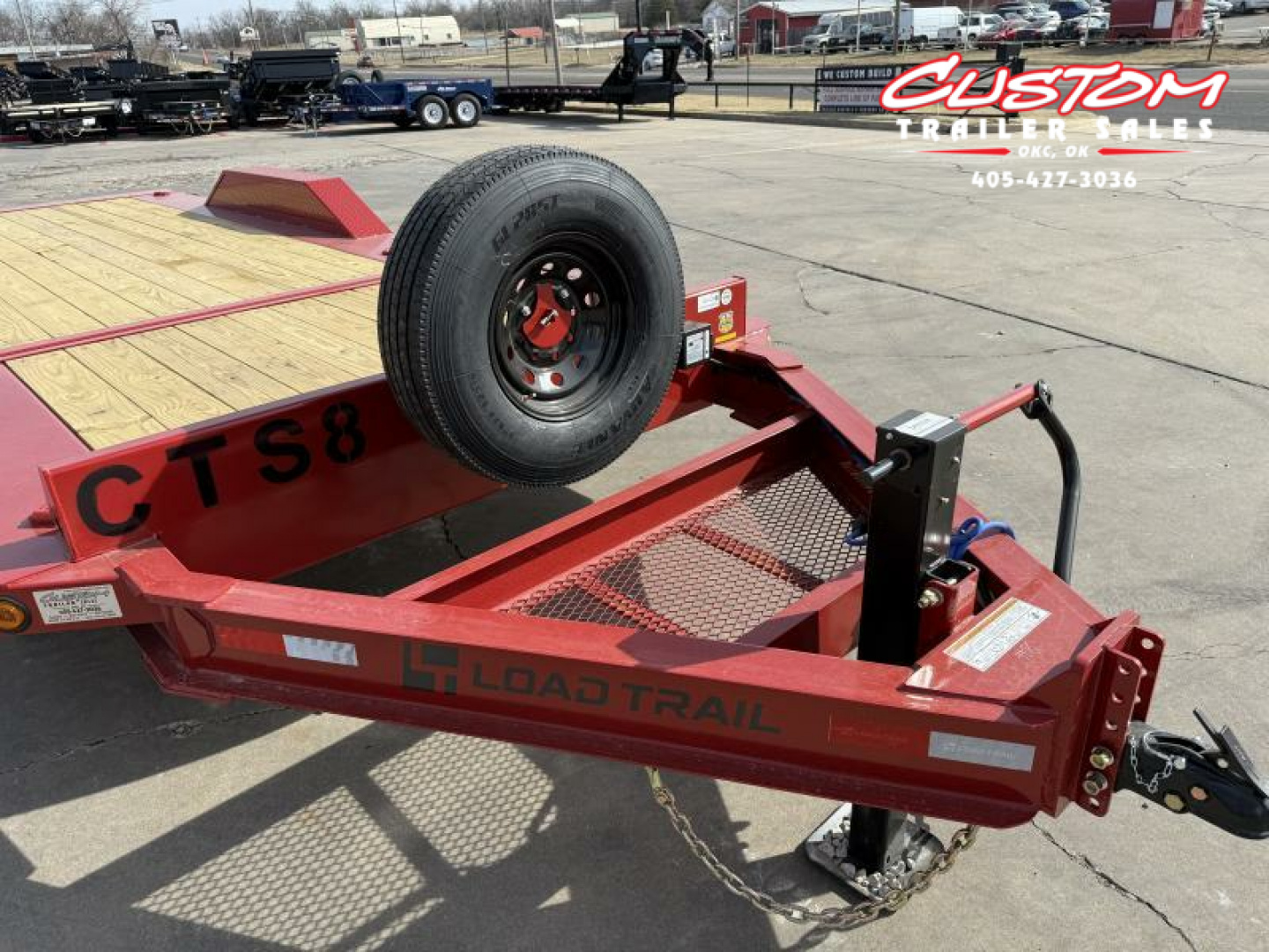 Used 22 X 102 TANDEM AXLE 14K TILT TRAILER RENTAL