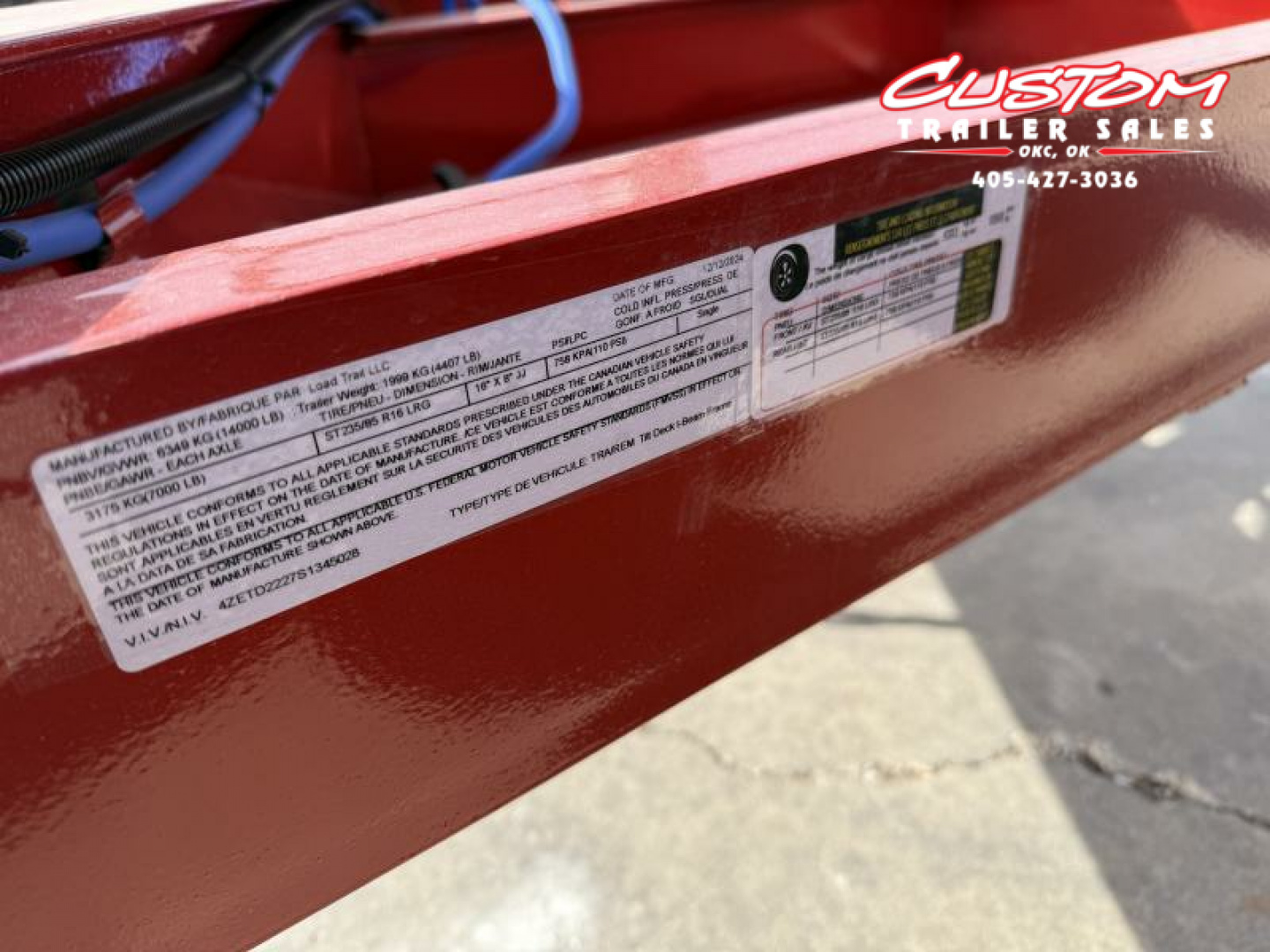 Used 22 X 102 TANDEM AXLE 14K TILT TRAILER RENTAL