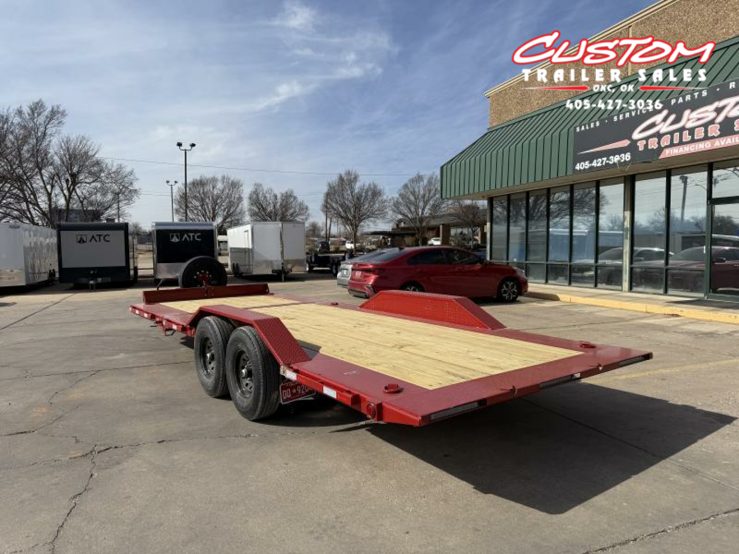 Used 22 X 102 TANDEM AXLE 14K TILT TRAILER RENTAL