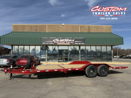 Used 22 X 102 TANDEM AXLE 14K TILT TRAILER RENTAL