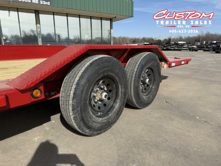 Used 22 X 102 TANDEM AXLE 14K TILT TRAILER RENTAL