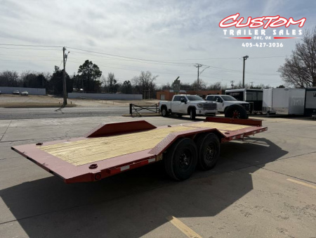 Used 22 X 102 TANDEM AXLE 14K TILT TRAILER RENTAL