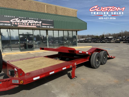Used 22 X 102 TANDEM AXLE 14K TILT TRAILER RENTAL