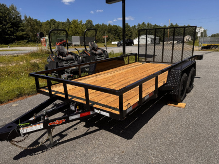 New 2025 Down 2 Earth Trailers 82x14 Tandem Axle 7K Utility Trailer