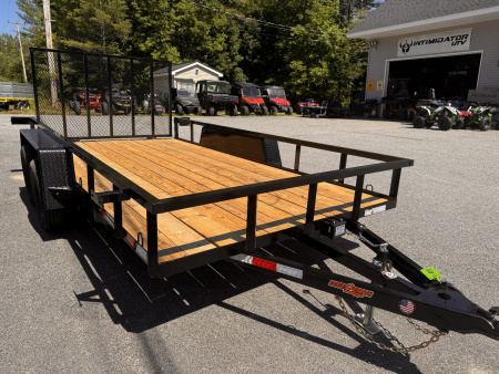 New 2025 Down 2 Earth Trailers 82x14 Tandem Axle 7K Utility Trailer