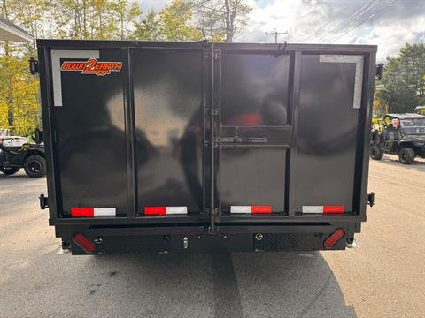 New 2025 Down2Earth 7X16 14K 4 Foot Sides w/Ramps and Tarp Kit for Sale