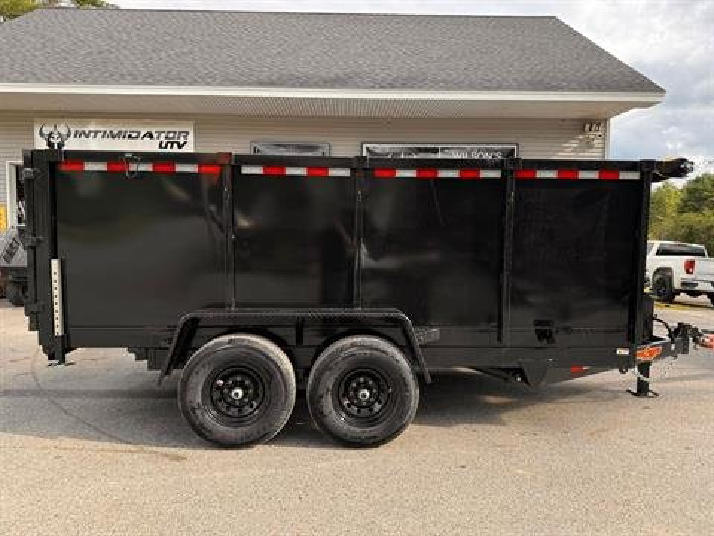 New 2025 Down2Earth 7X16 14K 4 Foot Sides w/Ramps and Tarp Kit for Sale