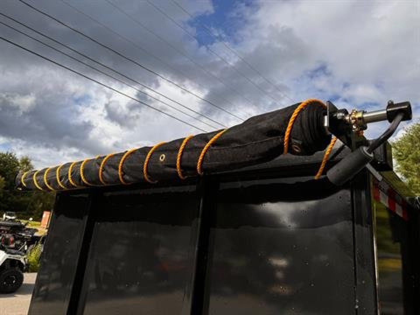 New 2025 Down2Earth 7X16 14K 4 Foot Sides w/Ramps and Tarp Kit for Sale