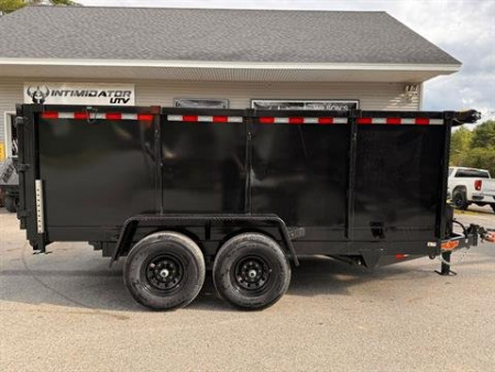 New 2025 Down2Earth 7X16 14K 4 Foot Sides w/Ramps and Tarp Kit for Sale