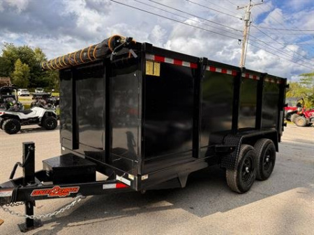 New 2025 Down2Earth 7X16 14K 4 Foot Sides w/Ramps and Tarp Kit for Sale