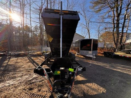 New 2025 Down2Earth 7X16 14,000LB Telescopic Dump (TDTE716DTT7B) for Sale