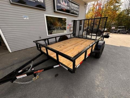 New 2025 Down2Earth 76X10 Tube Top Utility Trailer for Sale