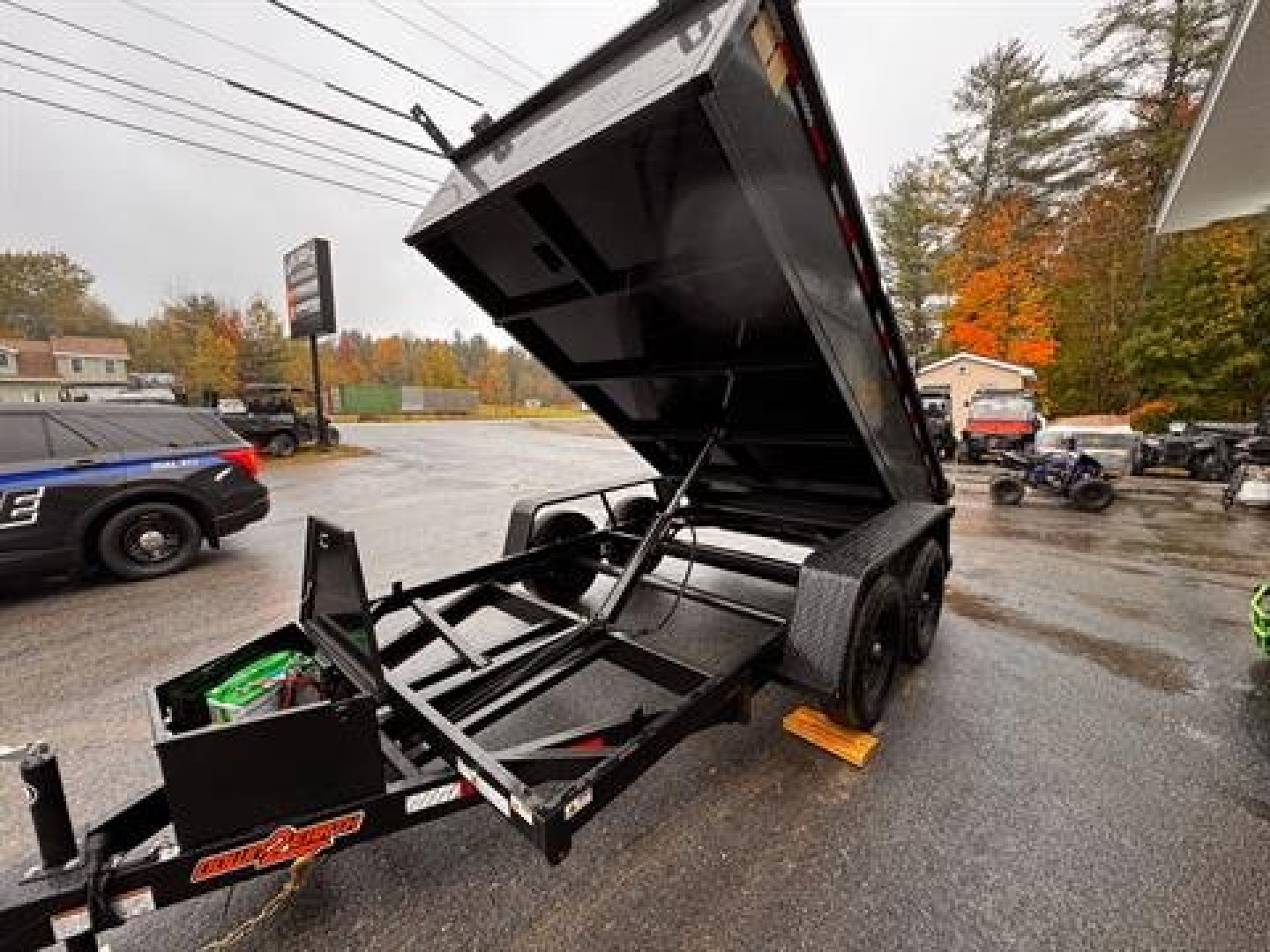New 2025 Down2Earth 6X12 Dump Trailer 10,000lb GVWR E-Series for Sale