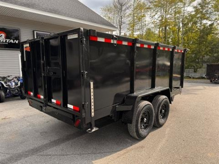 New 2025 Down2Earth 7X14 14K 4 Foot Sides w/Tarp and Ramp Kit for Sale