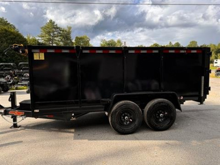 New 2025 Down2Earth 7X14 14K 4 Foot Sides w/Tarp and Ramp Kit for Sale
