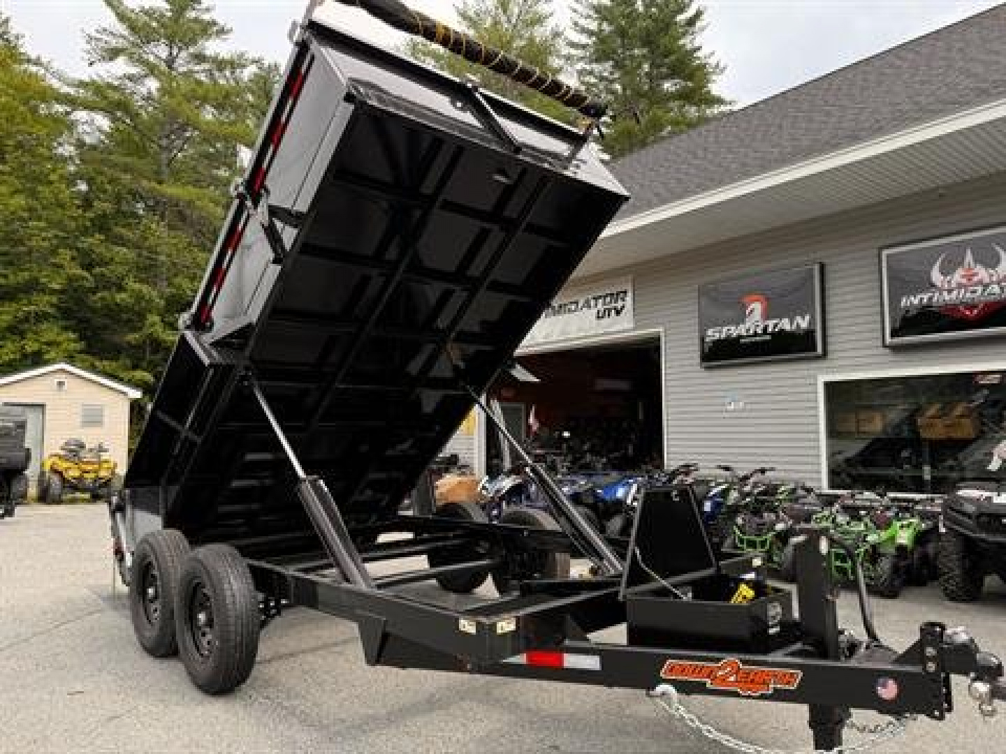 New 2025 Down2Earth 7X14 14K w/Ramps and Tarp Kit for Sale