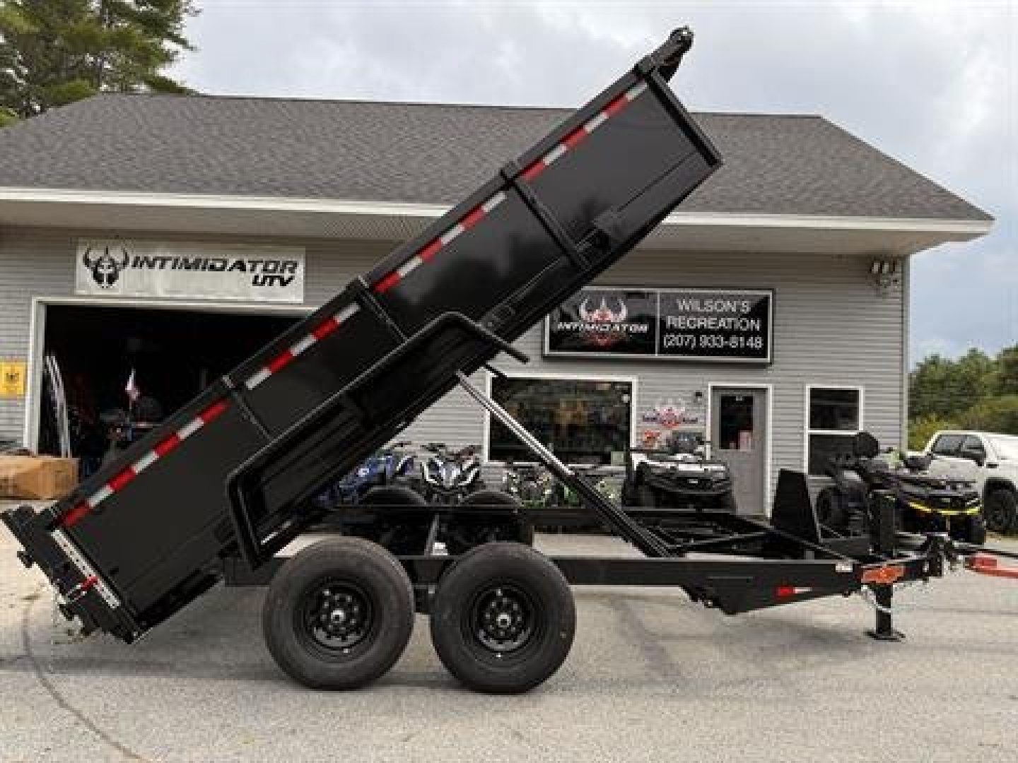 New 2025 Down2Earth 7X14 14K w/Ramps and Tarp Kit for Sale