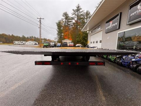 New 2025 Down2Earth 102x22 Deck Over Tilt 14,000 GVWR (DTE10222DOT7BW) for Sale