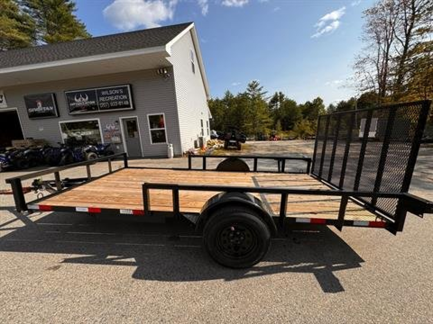 New 2025 Down2Earth 82X14 Utility with Removable Ramps ATV (DTE8214G29) for Sale
