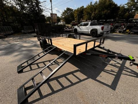 New 2025 Down2Earth 82X14 Utility with Removable Ramps ATV (DTE8214G29) for Sale