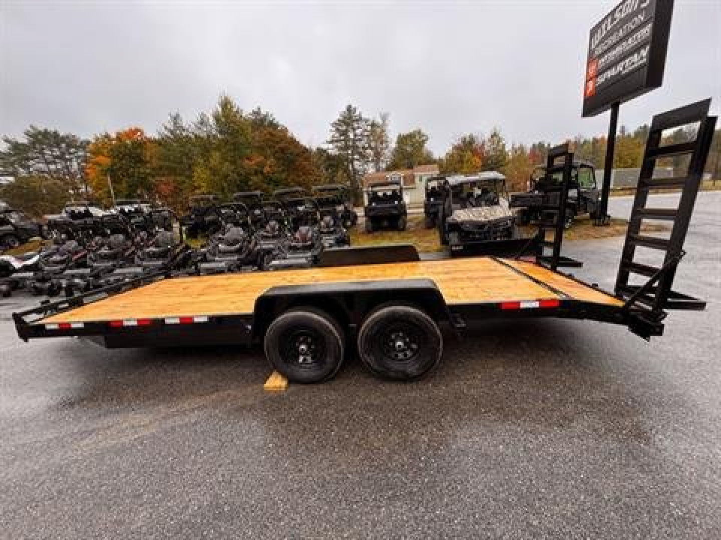 New 2025 Down2Earth 82X20 Equipment 10,000lb GVWR (DTE8220ER5.2B) for Sale