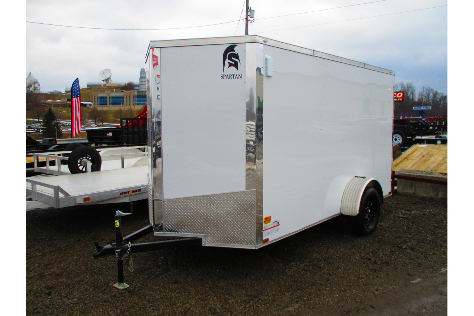 New 2026 Spartan Cargo 6 X 12 POLYCORE CARGO TRAILER