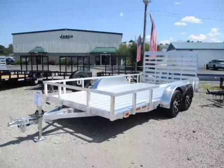 New 2026 Sport Haven DELUXE 7 X 14 Tandem Axle Utility Trailer (ALUMINUM)