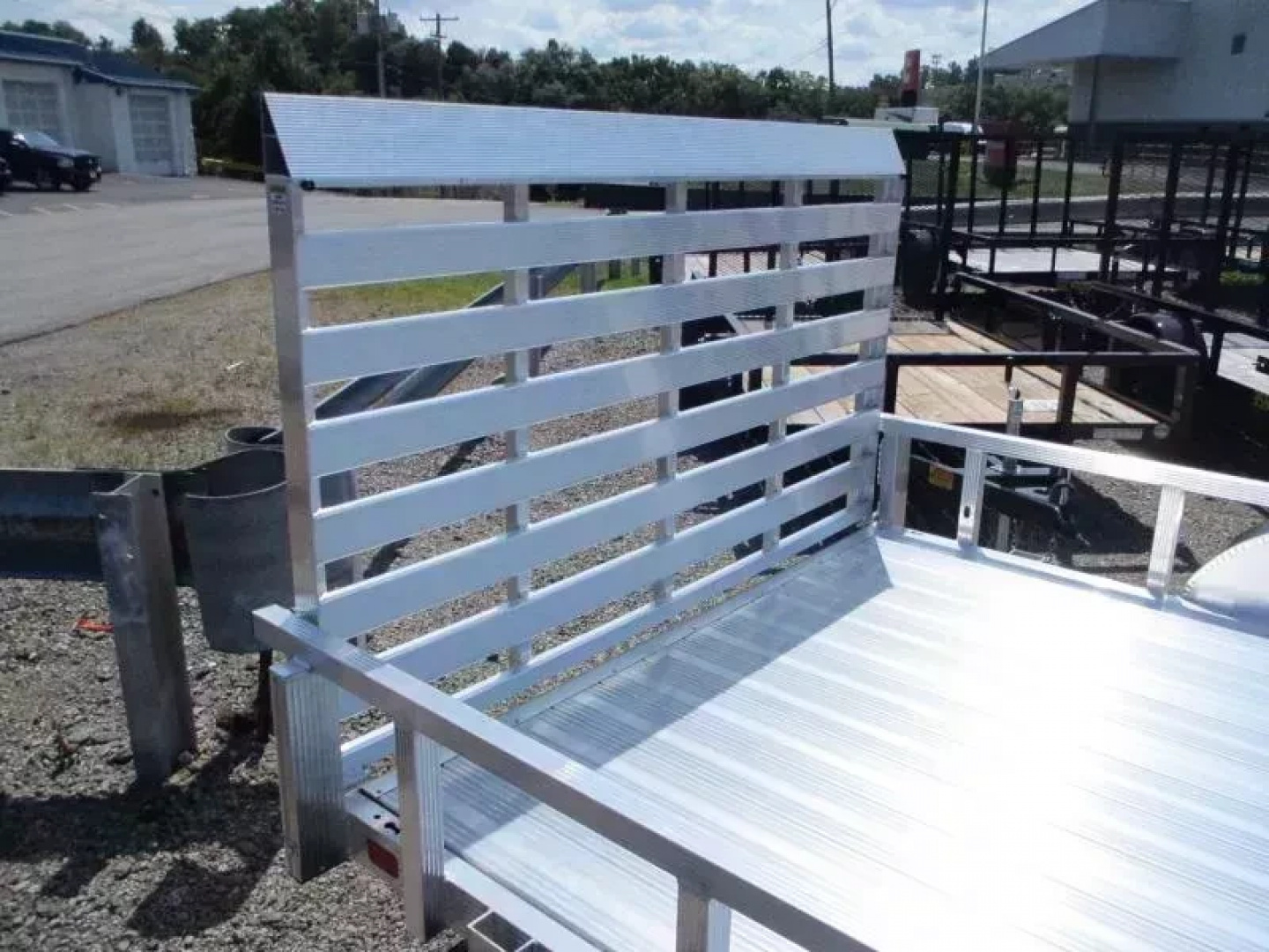 New 2026 Sport Haven DELUXE 7 X 14 Tandem Axle Utility Trailer (ALUMINUM)