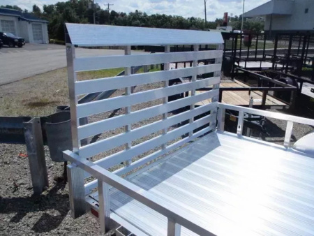 New 2026 Sport Haven DELUXE 7 X 14 Tandem Axle Utility Trailer (ALUMINUM)