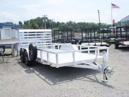 New 2026 Sport Haven DELUXE 7 X 16 TANDEM AXLE Utility Trailer
