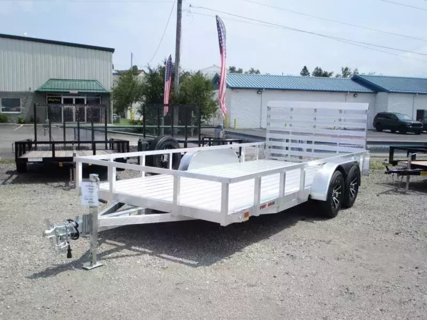 New 2026 Sport Haven DELUXE 7 X 16 TANDEM AXLE Utility Trailer