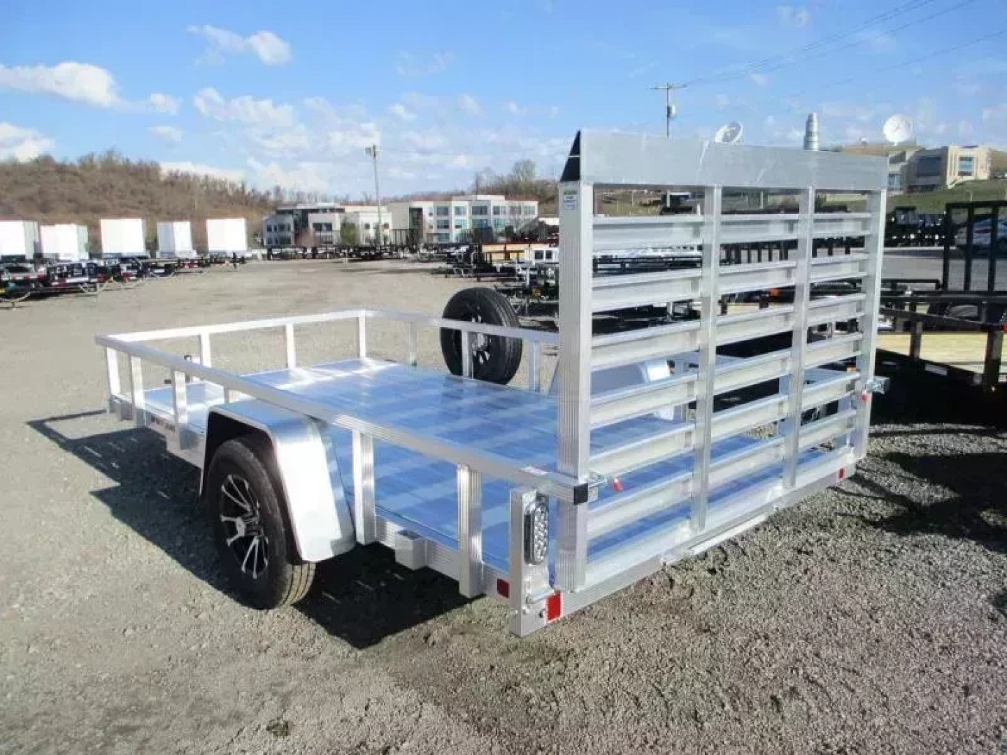 New 2026 Sport Haven DELUXE 7 X 14 Utility Trailer