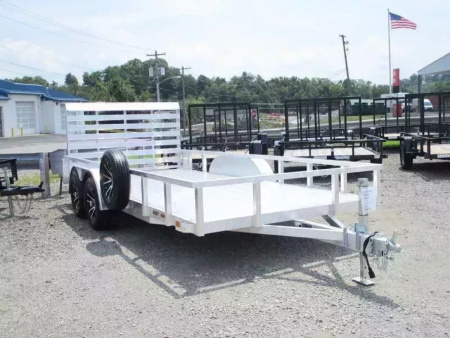 New 2026 Sport Haven DELUXE 7 X 16 TANDEM AXLE Utility Trailer