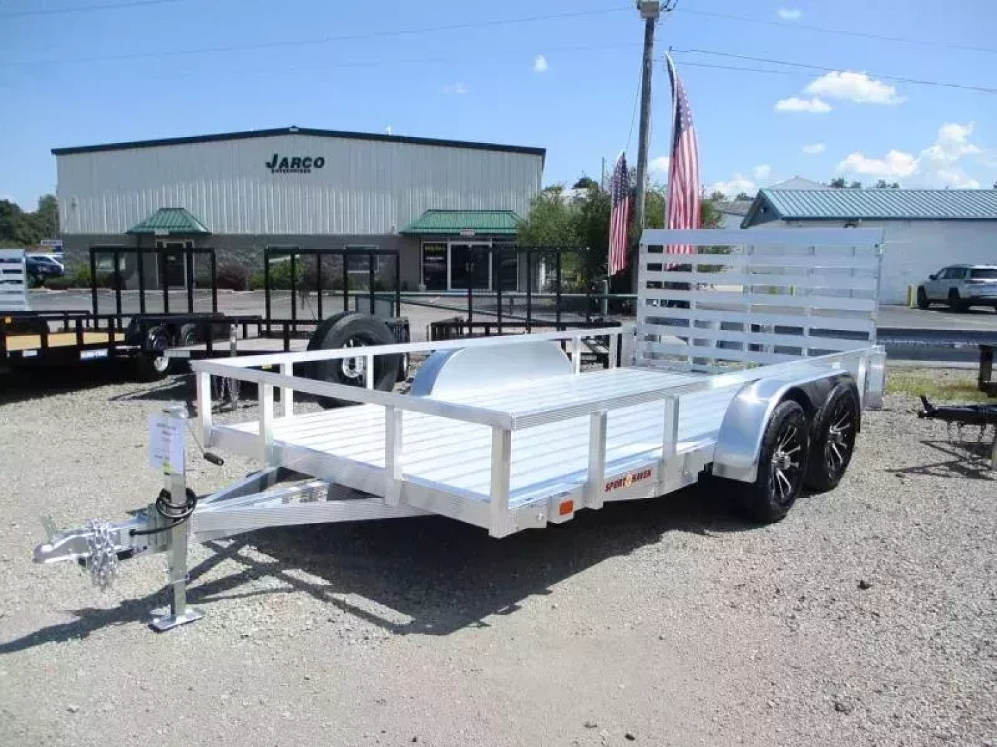 New 2026 Sport Haven DELUXE 7 X 14 Tandem Axle Utility Trailer