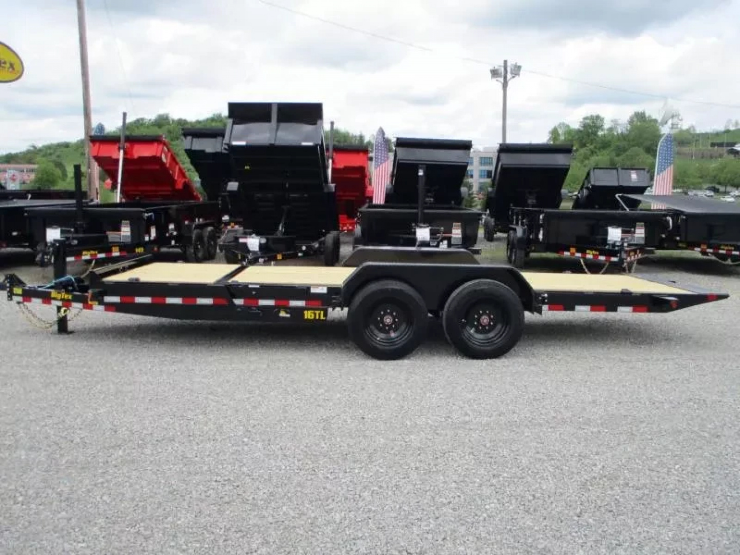 New 2026 Big Tex Trailers 16TL 83 X 16+6 TILT Equipment Trailer