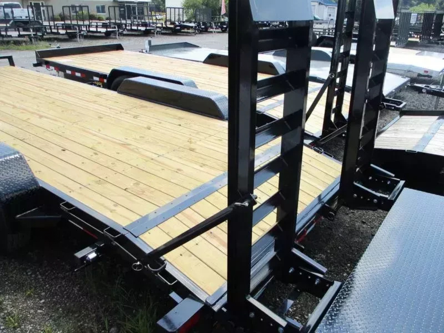 New 2026 Sure-Trac 7 x 20 (18+2) Equipment Trailer 14K