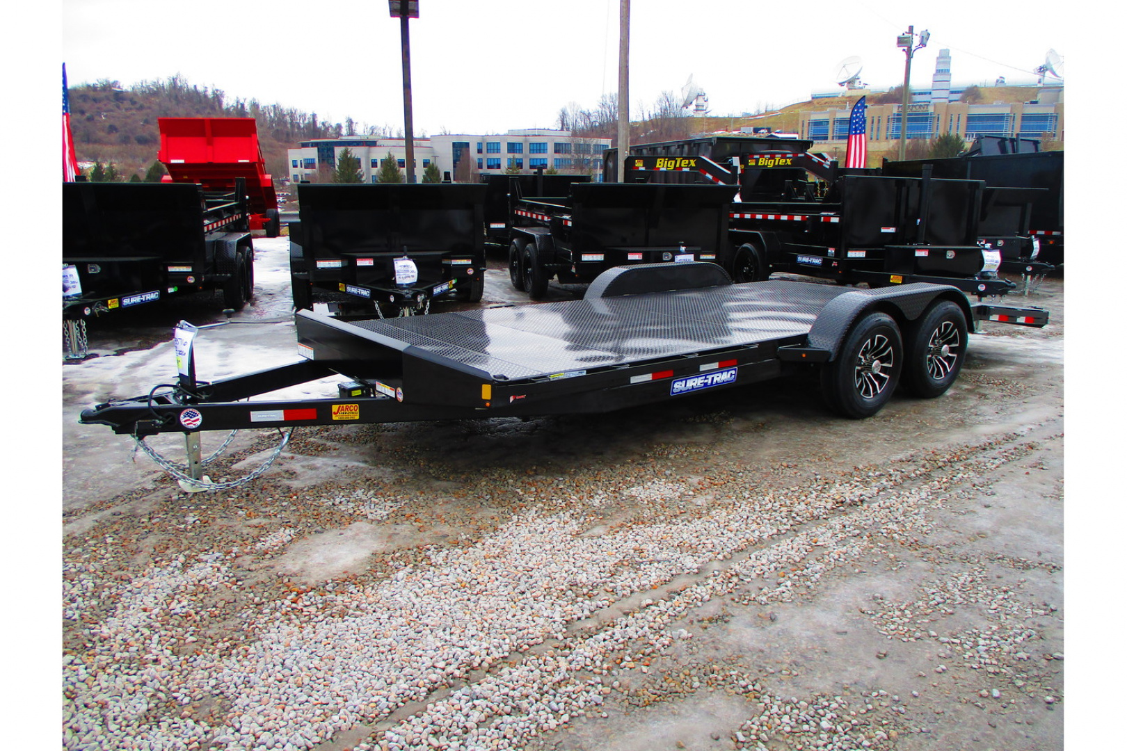 New 2026 Sure-trac Trailers 7x20 STEEL DECK 10K CAR HAULER