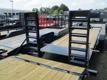 New 2026 Sure-Trac 7 x 20 (18+2) Equipment Trailer 14K
