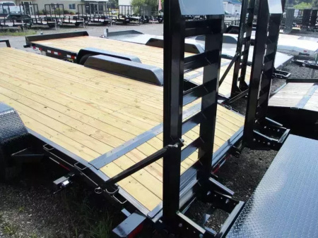 New 2026 Sure-Trac 7 x 20 (18+2) Equipment Trailer 14K