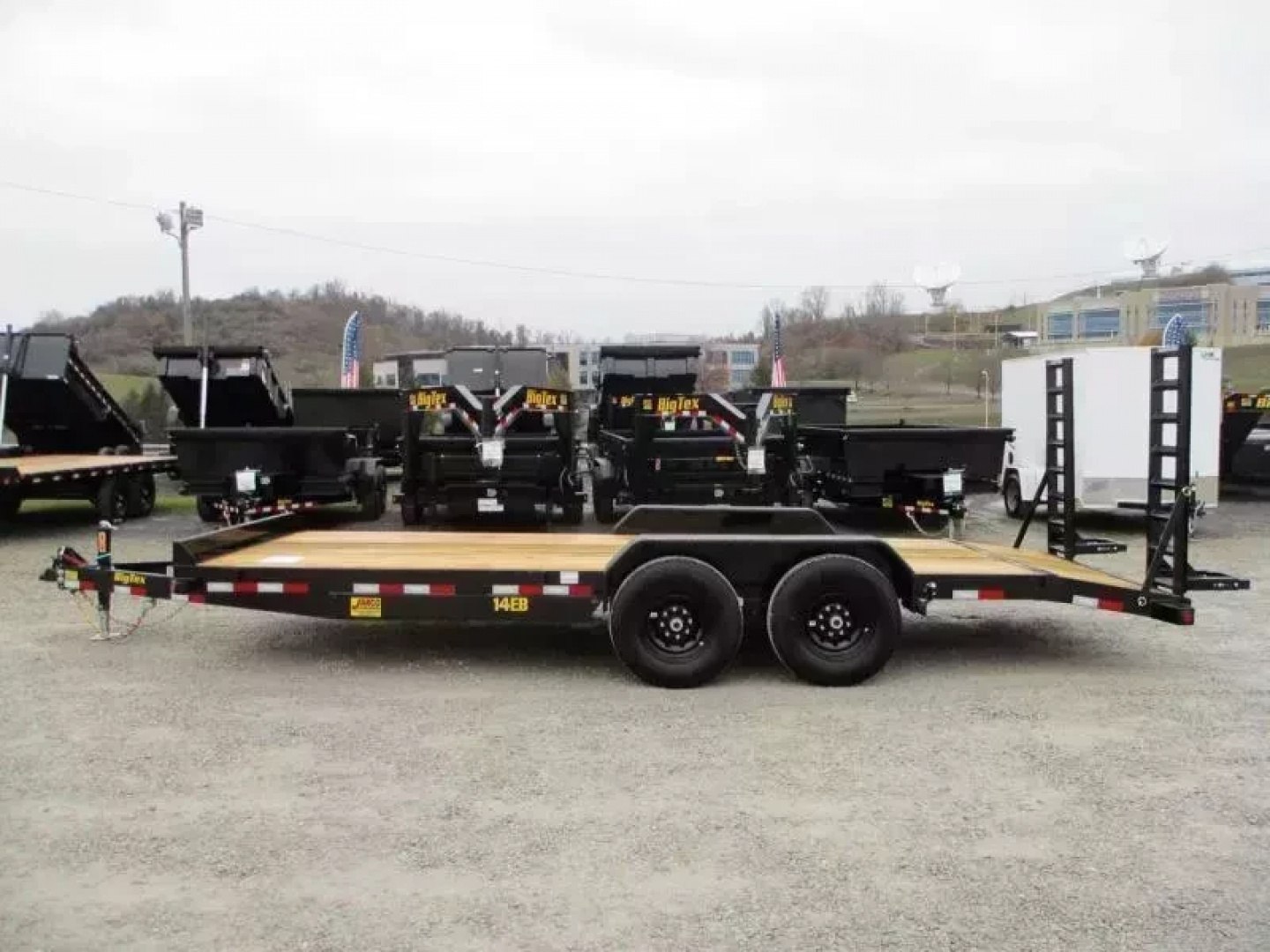 New 2026 Big Tex Trailers 14EB 83 X 20 14K Equipment Trailer