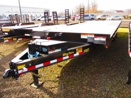New 2026 Big Tex Trailers 14OT 102 X 24 POWER TILT Equipment Trailer