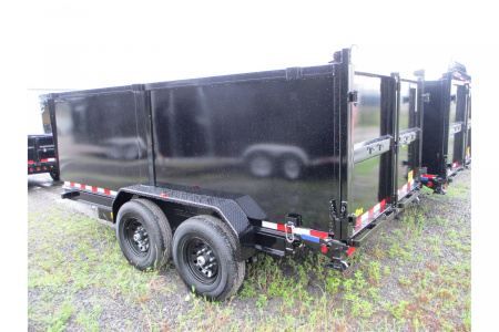 New 2026 Big Tex Trailers 14LX 83 X 12 14K 4' SIDE DUMP TRAILER