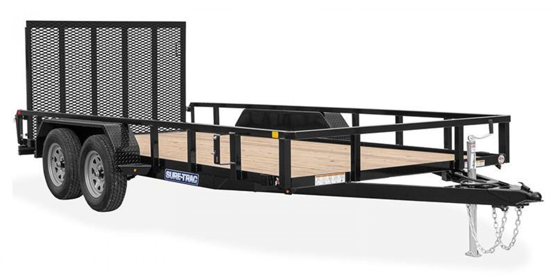 New 2026 Sure-trac Trailers 7 X 14 TANDEM AXLE TUBE TOP UTILITY TRAILER