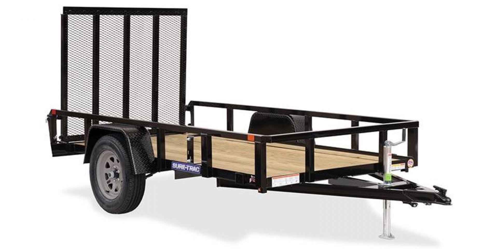 New 2026 Sure-trac Trailers 7 X 12 TUBE TOP UTILITY TRAILER