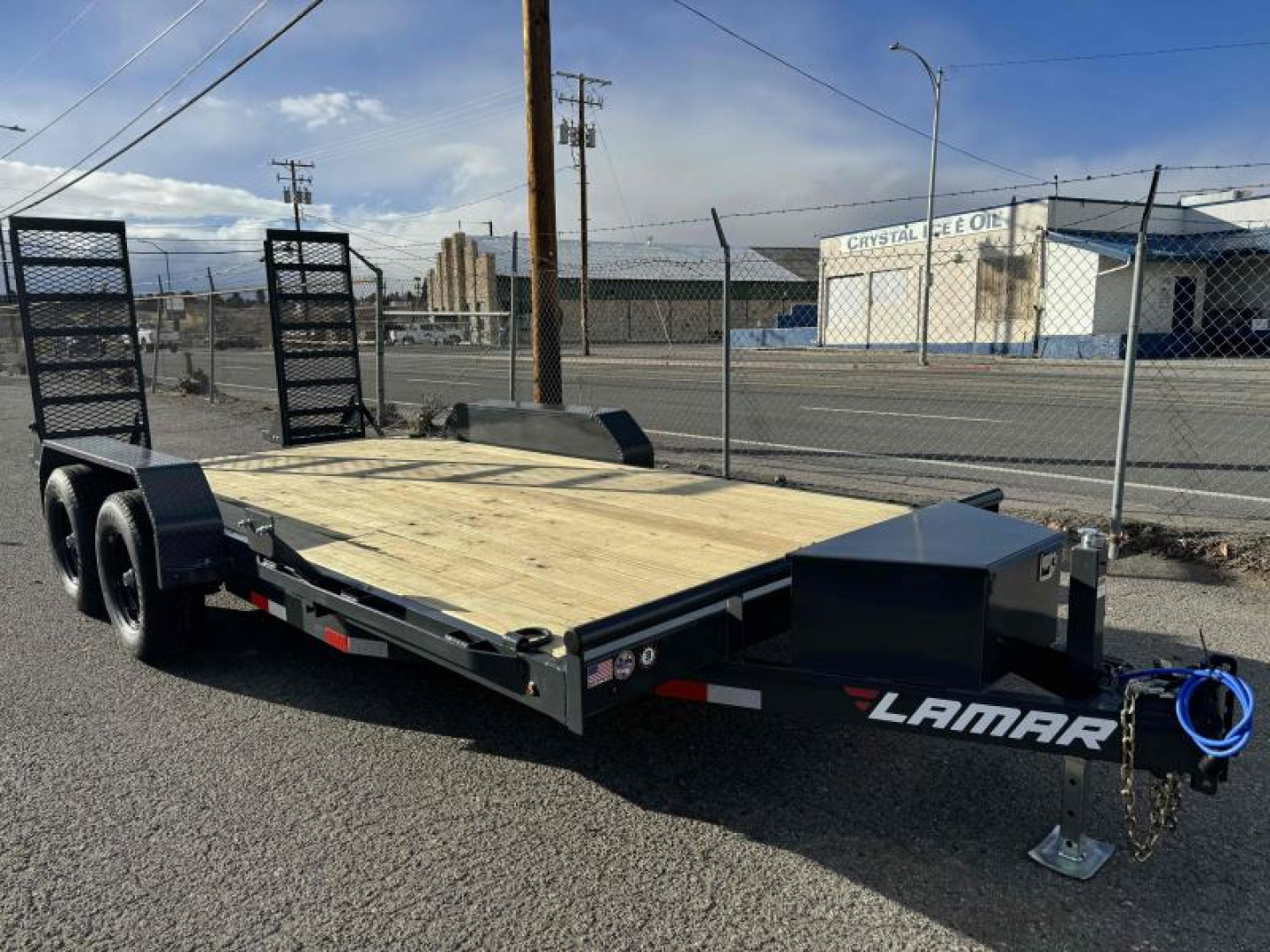 New 2024 Lamar 83" X 16' CC - 10k Car Hauler Equipment Trailer